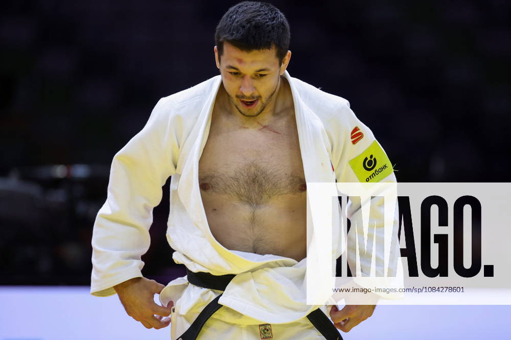 AZERBAIJAN, BAKU - OCTOBER 9, 2026: Niyaz Bilalov of Russia is pictured during a -100 kg bout against Arman Adamian of Russia as part of the 2026 World Judo Championships at the National Gymnastics Arena 2026 World Judo Championships In Baku - ZUMAt113 20261009_zaa_t113_744