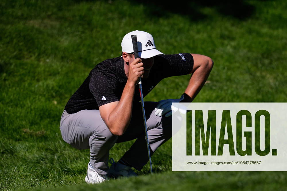 Ludvig Aberg of Sweden during the Open de Espao±a 2026 presented by Madrid, R2, golf tournament of DP World Tour at Club de Campo Villa de Madrid on October 09, 2026, in Madrid, Spain. Madrid Spain - ZUMAa181 20261009_zaa_a181_176