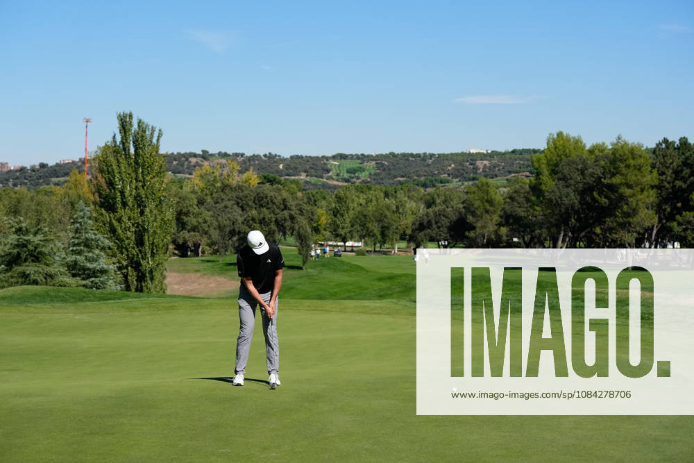 Ludvig Aberg of Sweden during the Open de Espao±a 2026 presented by Madrid, R2, golf tournament of DP World Tour at Club de Campo Villa de Madrid on October 09, 2026, in Madrid, Spain. Madrid Spain - ZUMAa181 20261009_zaa_a181_179