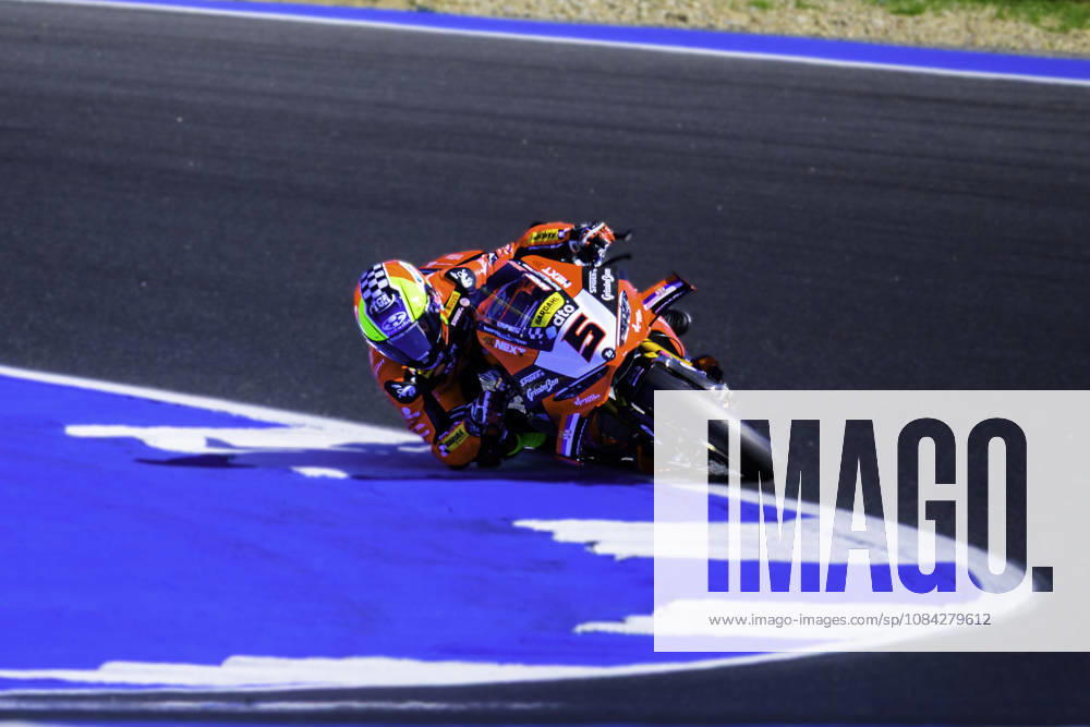 Yari Montella of Barni Spark Racing Team in action during the Free Practice 2 of the FIM Superbike World Championship, WM, Weltmeisterschaft at Circuito Estoril on October 9, 2026 in Cascais, Portugal. Cascais Portugal - ZUMAr200 20261009_zsp_r200_011