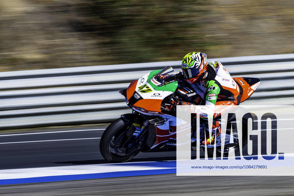 Axel Bassani of Bimota By Kawasaki Racing Team in action during the Free Practice 2 of the FIM Superbike World Championship, WM, Weltmeisterschaft at Circuito Estoril on October 9, 2026 in Cascais, Portugal. Motorsports 2026: WorldSBK - Tissot Estoril Round - ZUMAr200 20261009_zsp_r200_046