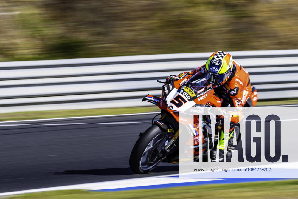 Yari Montella of Barni Spark Racing Team in action during the Free Practice 2 of the FIM Superbike World Championship, WM, Weltmeisterschaft at Circuito Estoril on October 9, 2026 in Cascais, Portugal. Motorsports 2026: WorldSBK - Tissot Estoril Round - ZUMAr200 20261009_zsp_r200_055