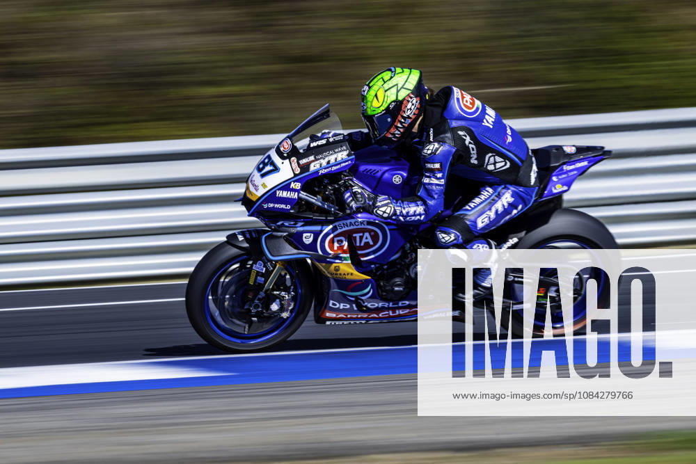 Remy Gardner of GYTR GRT Yamaha WorldSBK Team in action during the Free Practice 2 of the FIM Superbike World Championship, WM, Weltmeisterschaft at Circuito Estoril on October 9, 2026 in Cascais, Portugal. Motorsports 2026: WorldSBK - Tissot Estoril Round - ZUMAr200 20261009_zsp_r200_060