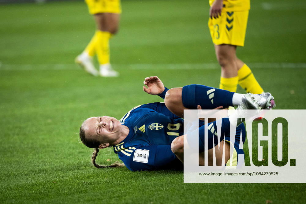 Anna Anvegard of Sweden during the FIFA Women’s World Cup qualifying playoff soccer match between Lithuania and Sweden on October 9, 2026 in Kaunas. Photo by Mathias Bergeld. BILDBYRAN code MB MB1418 soccer football fotball World Cup qualifier FIFA Women’s World Cup qualifier playoff Lithuania Sweden women’s BBENG play-off