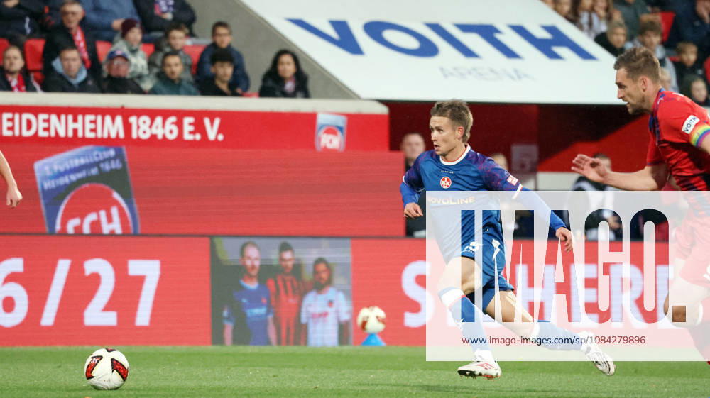 Soccer 2. Bundesliga, 1 FC Heidenheim 1 FC Kaiserslautern v l Naatan Skyttä Skyttae 1 FC Kaiserslautern Heidenheim