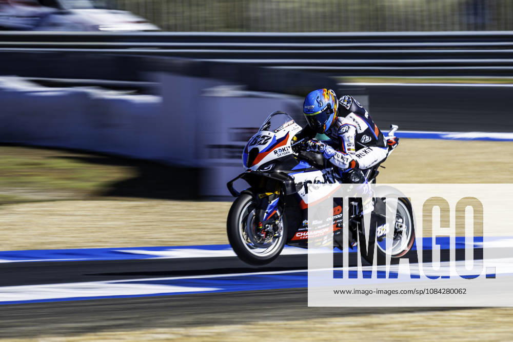 Miguel Oliveira of Rokit BMW Motorrad WorldSBK Team in action during the Free Practice 2 of the FIM Superbike World Championship, WM, Weltmeisterschaft at Circuito Estoril on October 9, 2026 in Cascais, Portugal. Cascais Portugal - ZUMAr200 20261009_zsp_r200_061