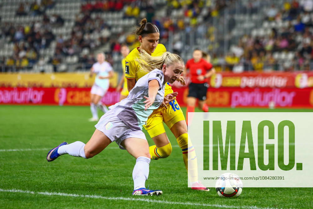 Women s World Cup Qualifier: Romania vs. Norway, Bucharest, October 9, 2026—Thea Bjelde during the World Cup qualifying soccer match between Romania and Austria at Stadionul Arcul de Triumf in Bucharest. Photo by Nikola Krstic, NTB, Bucharest, Romania. . RESTRICTED USE FOR BETTING COMPANIESIES