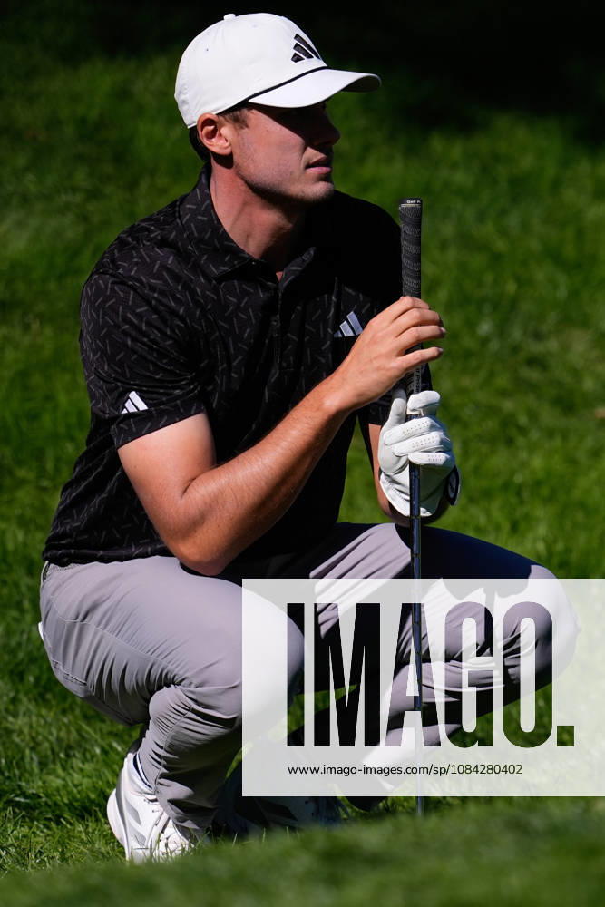 Ludvig Aberg of Sweden during the Open de Espao±a 2026 presented by Madrid, R2, golf tournament of DP World Tour at Club de Campo Villa de Madrid on October 09, 2026, in Madrid, Spain. Madrid Spain - ZUMAa181 20261009_zaa_a181_235