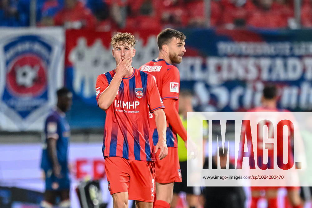 Jan Schoeppner of 1 FC Heidenheim 1846 and Julian Niehues of 1 FC Heidenheim 1846 look disappointed during the 2. Bundesliga match between 1 FC Heidenheim and 1 FC Kaiserslautern, Voith Arena on October 9, 2026, in Heidenheim an der Brenz, Germany. Photo by Harry Langer, DeFodi Images. Jan Schoeppner of 1 FC Heidenheim 1846 and Julian Niehues of 1 FC Heidenheim 1846 look dejected during the 2nd Bundesliga match between 1 FC Heidenheim and 1 FC Kaiserslautern at Voith Arena on October 9, 2026, in Heidenheim an der Brenz, Germany Photo by Harry Langer DeFodi Images DFB and DFL regulations prohibit any use of photographs as image sequences and or quasi-video Photo by Harry Langer DeFodi Images DFB and DFL regulations prohibit any use of photographs as imSEQUENCES AND OR QUASI-VIDEO