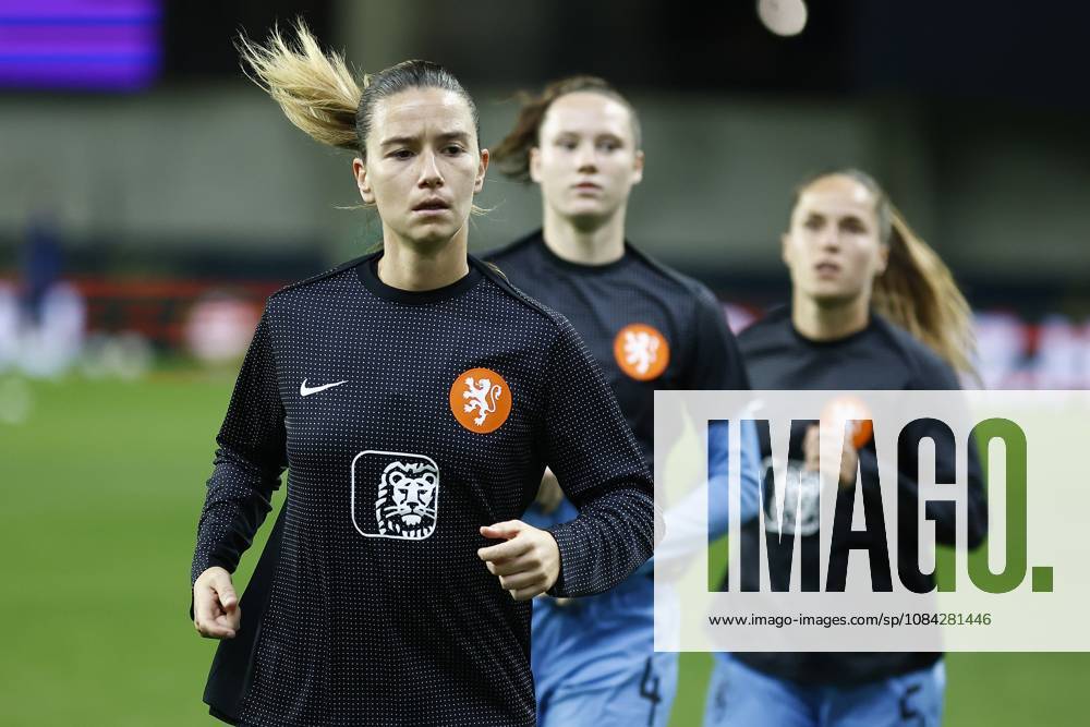 , Pancho Arena, season 2026 2027 , UEFA worldcup qualification football play-offs round 1 , match between Hungary and The Netherlands (women) 1st leg , Pictures shows Netherlands player Damaris Egurrola Hungary - Netherlands (women) x208074279x