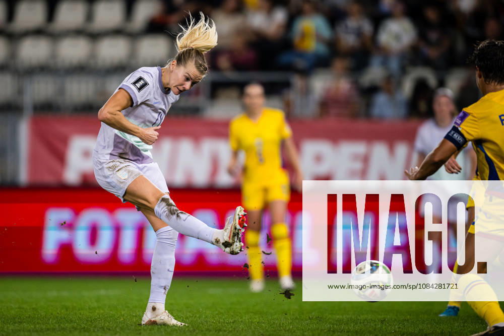 Ada Martine Hegerberg of Norway during the FIFA Women’s World Cup Qualifier soccer match between Romania and Norway on October 9, 2026 in Bucharest. Photo by Marius Simensen, BILDBYRAN COP 238 bbeng women s FIFA World Cup qualifiers soccer football international match Norway Romania