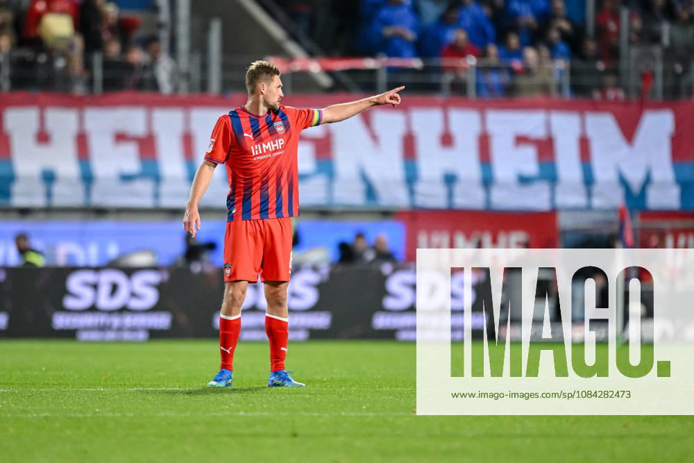 Patrick Mainka of 1 FC Heidenheim 1846 gestures during the 2. Bundesliga match between 1 FC Heidenheim and 1 FC Kaiserslautern at the Voith Arena on October 9, 2026, in Heidenheim an der Brenz, Germany Photo by Harry Langer DeFodi Images Patrick Mainka of 1 FC Heidenheim 1846 gestures during the 2nd Bundesliga match between 1 FC Heidenheim and 1 FC Kaiserslautern at Voith Arena on October 9, 2026, in Heidenheim an der Brenz, Germany. Photo by Harry Langer, DeFodi Images. DFB and DFL regulations prohibit any use of photographs as image sequences and or quasi-video. Photo by Harry Langer, DeFodi Images. DFB and DFL regulations prohibit any use of photographs as imSEQUENCES AND OR QUASI-VIDEO