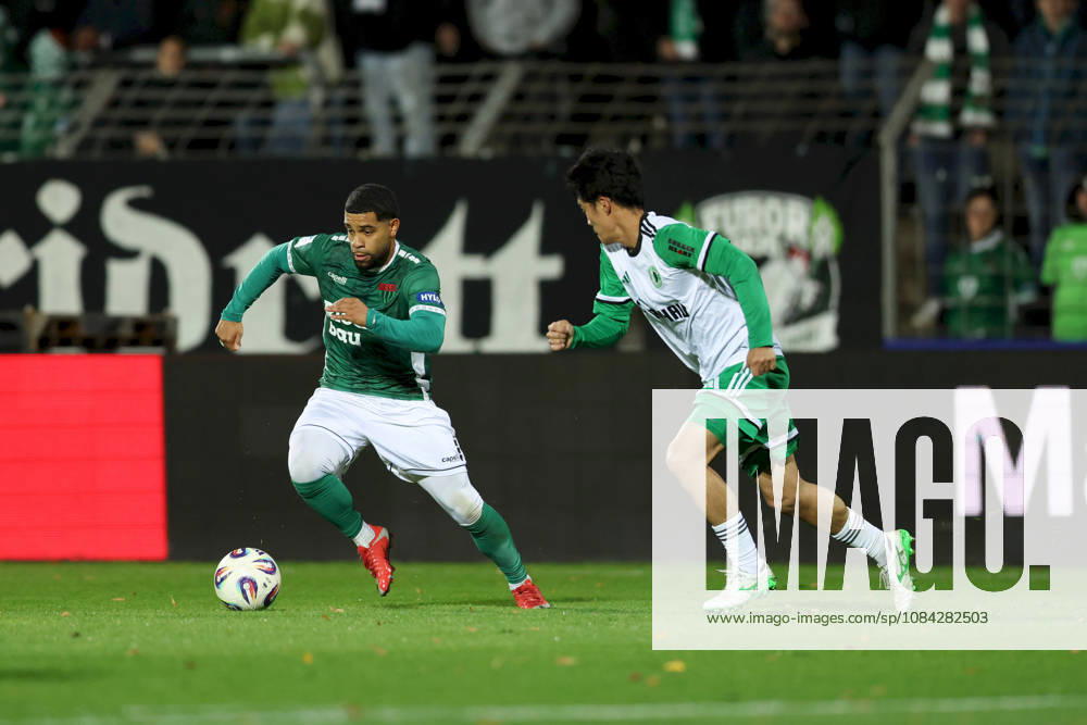 Men s Soccer, 2026–2027 Season, Bavarian Regional League, Matchday 13: 1 FC Schweinfurt 1905 vs. SC Eltersdorf, Jason Prodanovic 17, 1 FC Schweinfurt 1905 and Hiroki Akimoto 20, SC Eltersdorf, Schweinfurt, Sachs Stadium, Bavaria, Germany