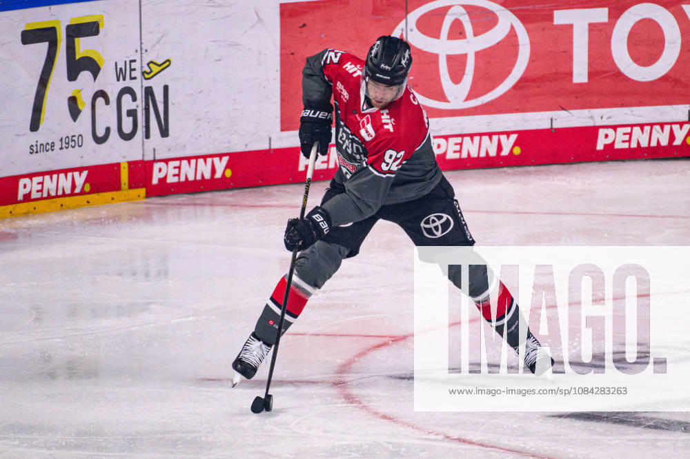 COLOGNE, GERMANY - 9 OCTOBER, 2026: Marcel Noebels - The PENNY DEL Ice hockey, Eishockey match Koelner Haie vs. Schwenninger Wild Wings at LANXESS arena.