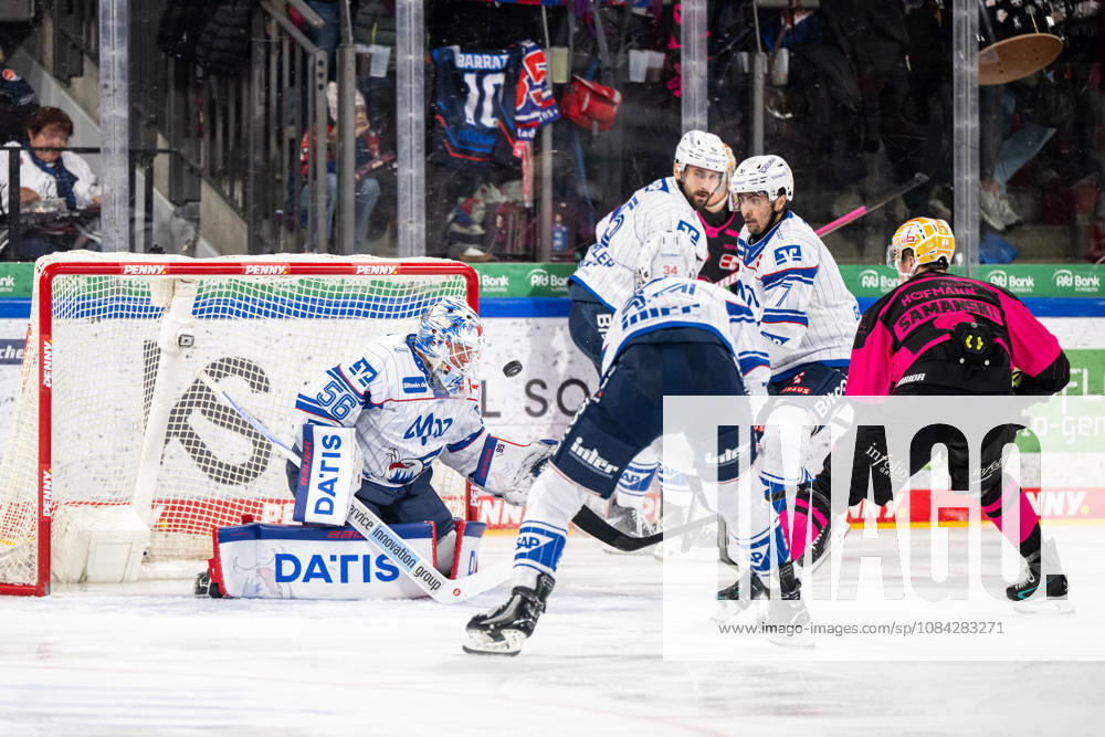 Maximilian Franzreb 56, Adler Mannheim, Nuremberg Ice Tigers vs. Adler Mannheim, Ice Hockey, Penny DEL, Matchday 7, October 9, 2026, Nuremberg Ice Tigers vs. Adler Mannheim, Ice Hockey, Penny DEL, Matchday 7