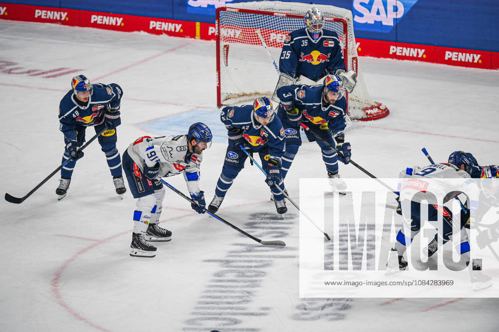 Munich, Germany; PENNY DEL, German Ice Hockey League, 2026–27 season, Matchday 7: EHC Red Bull Munich vs. ERC Ingolstadt at SAP Garden in Munich; aerial view