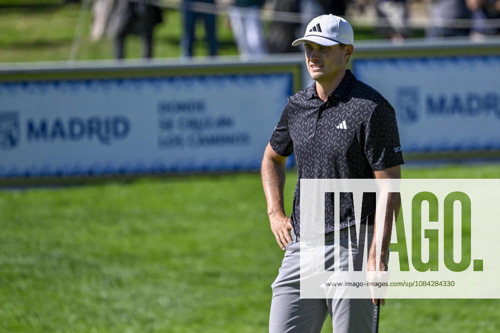 LUDVIG ABERG of Sweden during the Open de Espao±a presented by Madrid at Club de Campo Villa de Madrid on October 09, 2026 in Madrid, Spain. Madrid Spain - ZUMAc312 20261009_zsp_c312_220