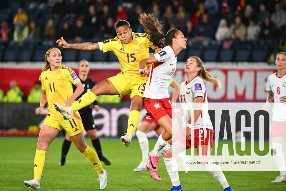 Belgium v Poland - FIFA Women s World Cup 2027 UEFA Qualifiers LEUVEN, BELGIUM - OCTOBER 09 : Toloba Abdulai Mariam midfielder of Belgium during the FIFA Women s World Cup 2027 UEFA European Qualifiers play-offs round 1 path 2 first leg match between Belgium and Poland on October 9, 2026 in Leuven, Belgium, 09 10 2026 Leuven Belgium