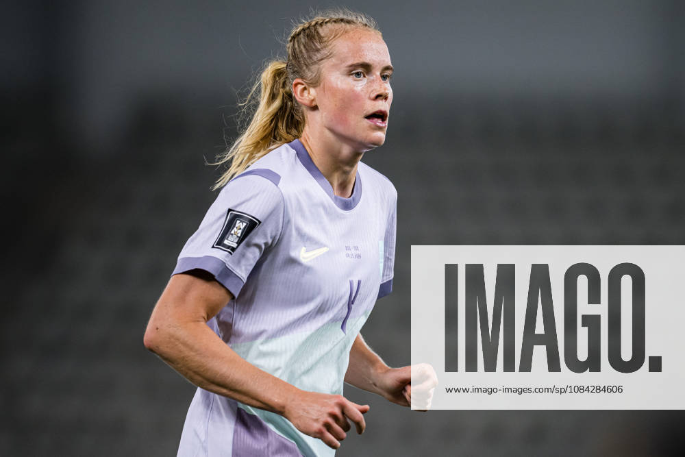Julie Blakstad of Norway during the FIFA Women’s World Cup Qualifier soccer match between Romania and Norway on October 9, 2026 in Bucharest. Photo by Marius Simensen, BILDBYRAN COP 238 bbeng women s FIFA World Cup qualifiers soccer football international match Norway Romania