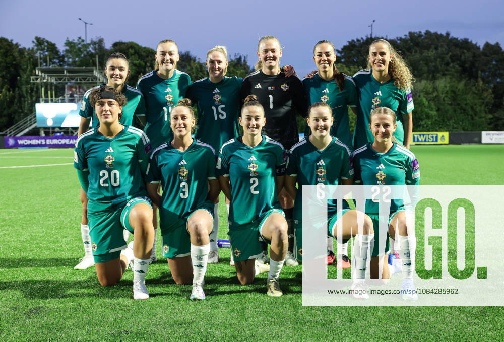 2027 FIFA Women s World Cup Round One Qualifying Play-off First Leg, Inver Park, Larne 9 10 2026 Northern Ireland vs Portugal The Northern Ireland team The Northern Ireland team 9 10 2026