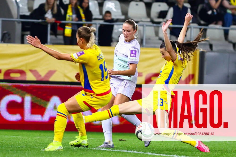 Women s World Cup Qualifier: Romania vs. Norway, Bucharest, October 9, 2026—Lisa Fjeldstad Naalsund during the Women s World Cup qualifying soccer match between Romania and Norway at Stadionul Arcul de Triumf in Bucharest. Photo by Nikola Krstic, NTB. . RESTRICTED USE FOR BETTING COMPANIES.