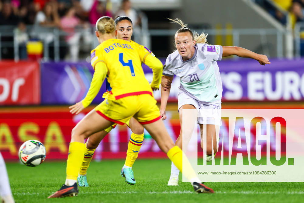 Women s World Cup Qualifier: Romania vs. Norway, Bucharest, October 9, 2026 Synne Sofie Kinden Jensen during the Women s World Cup qualifying match between Romania and Norway at Stadionul Arcul de Triumf in Bucharest. Photo: Nikola Krstic, NTB. . RESTRICTED USE FOR BETTING COMPANIES.
