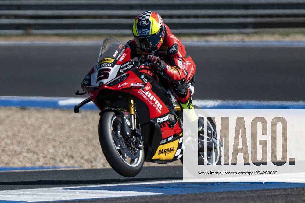 11th stage of the Superbike World Championship, WM, Weltmeisterschaft Estoril, 09 10 2026 - Yari Montella(5), Barni Spark Racing rider, during free practice 2, of the 11th round of the SBK world championship, at the Estoril circuit Portugal Lisbon portugal