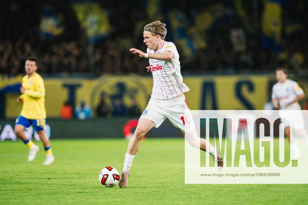 2. Bundesliga: Eintracht Braunschweig vs. Holstein Kiel, October 9, 2026; Jonas Therkelsen, Holstein Kiel; 10 am; Soccer; 2. Bundesliga; Matchday 7: Eintracht Braunschweig vs. Holstein Kiel on October 9, 2026, at Eintracht Stadium, Braunschweig DFL regulations prohibit any use of photographs as image sequences and or quasi-video