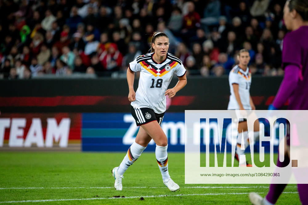 GER, Soccer, Women s, International Match, Karlsruhe, Germany vs. Australia Melissa Kössler Germany 18 Karlsruhe BBBank Wildpark Baden-Württemberg Germany