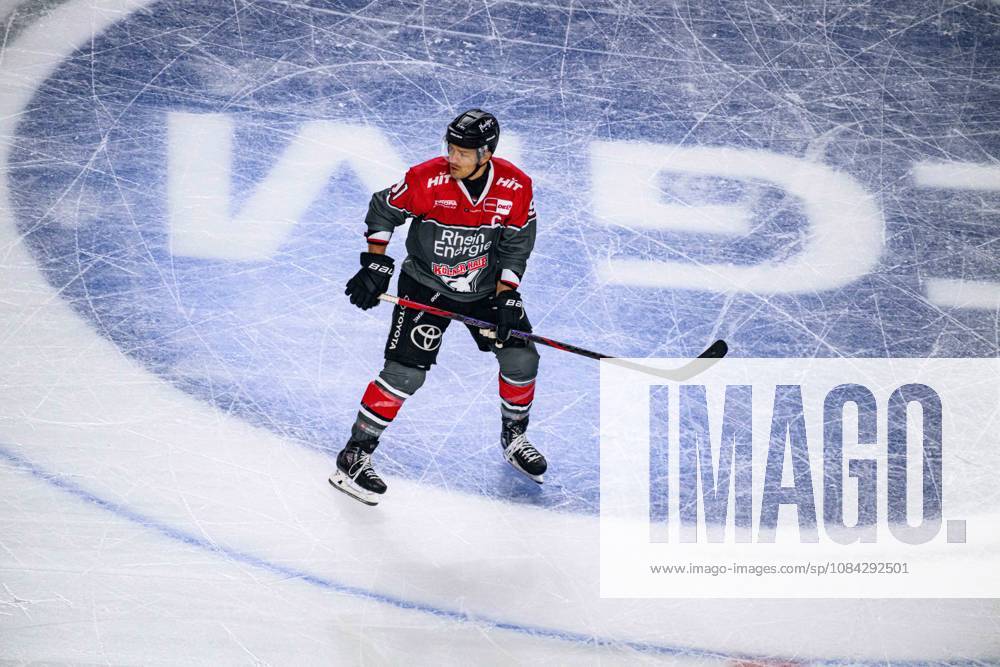 COLOGNE, GERMANY - 9 OCTOBER, 2026: Moritz Mueller - The PENNY DEL Ice hockey, Eishockey match Koelner Haie vs. Schwenninger Wild Wings at LANXESS arena.