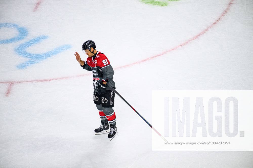 COLOGNE, GERMANY - 9 OCTOBER, 2026: Moritz Mueller - The PENNY DEL Ice hockey, Eishockey match Koelner Haie vs. Schwenninger Wild Wings at LANXESS arena.