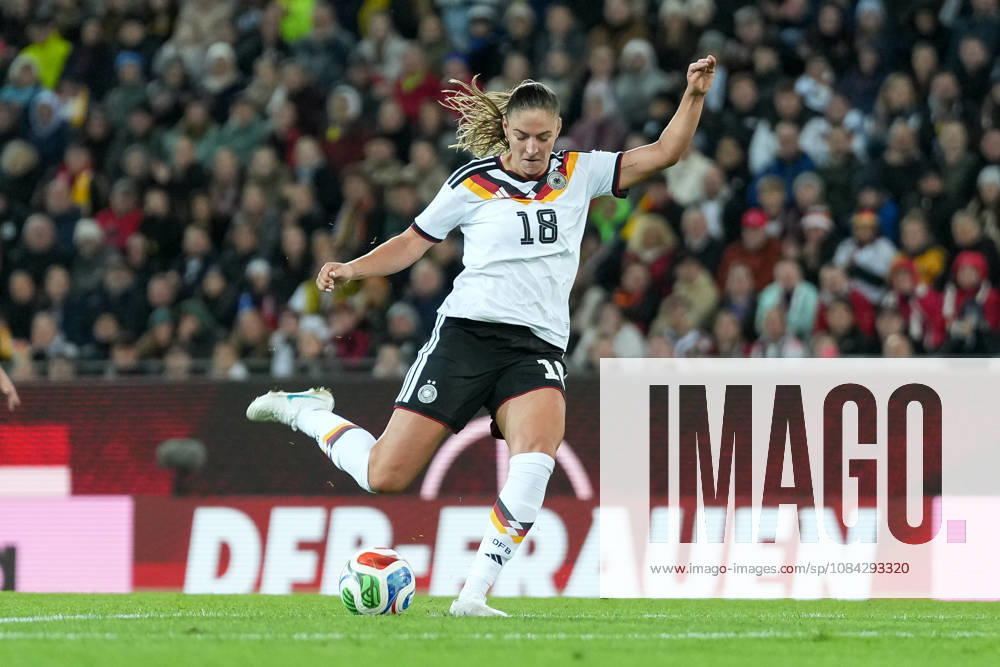 Melissa Kössler Melissa Koessler Germany Women s National Team, 18 goals scored, Germany, soccer, international match, friendly match, exhibition match, 2026–2027, Germany vs. Australia, October 9, 2026, BBBank Wildpark, Karlsruhe, Karlsruhe, BBBank Wildpark, Baden-Württemberg, Germany