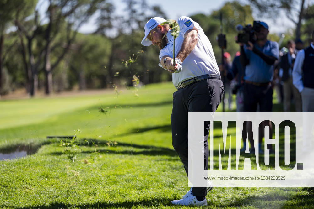 Open de Espana presented by Madrid - Day Two MADRID, SPAIN - OCTOBER 9: Shane Lowry of Ireland plays an approach shot on day two of the Open de Espana presented by Madrid at Club de Campo Villa de Madrid on October 9, 2026 in Madrid, Spain. Madrid Club de Campo Villa de Madrid Madrid Spain