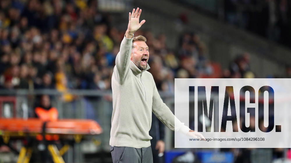 Braunschweig vs. Kiel, 2nd Bundesliga Braunschweig, October 9, 2026, Soccer, Men s, 2nd Bundesliga, 2026–2027 Season, Eintracht Braunschweig vs. Holstein Kiel Head Coach Lars Kornetka Eintracht Braunschweig DFL DFB REGULATIONS PROHIBIT ANY USE OF PHOTOGRAPHS AS IMAGE SEQUENCES AND OR QUASI-VIDEO Stadion an der Hamburger Straße Lower Saxony Germany