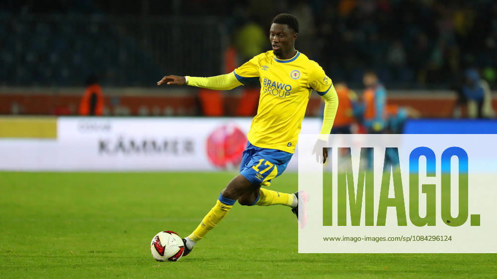 Braunschweig vs. Kiel, 2nd Bundesliga Braunschweig, October 9, 2026, Soccer, Men s, 2nd Bundesliga, 2026–2027 Season, Eintracht Braunschweig vs. Holstein Kiel, Aaron Opoku, Eintracht Braunschweig, DFL, DFB. REGULATIONS PROHIBIT ANY USE OF PHOTOGRAPHS AS IMAGE SEQUENCES AND OR QUASI-VIDEO. Stadion an der Hamburger Straße, Lower Saxony, Germany