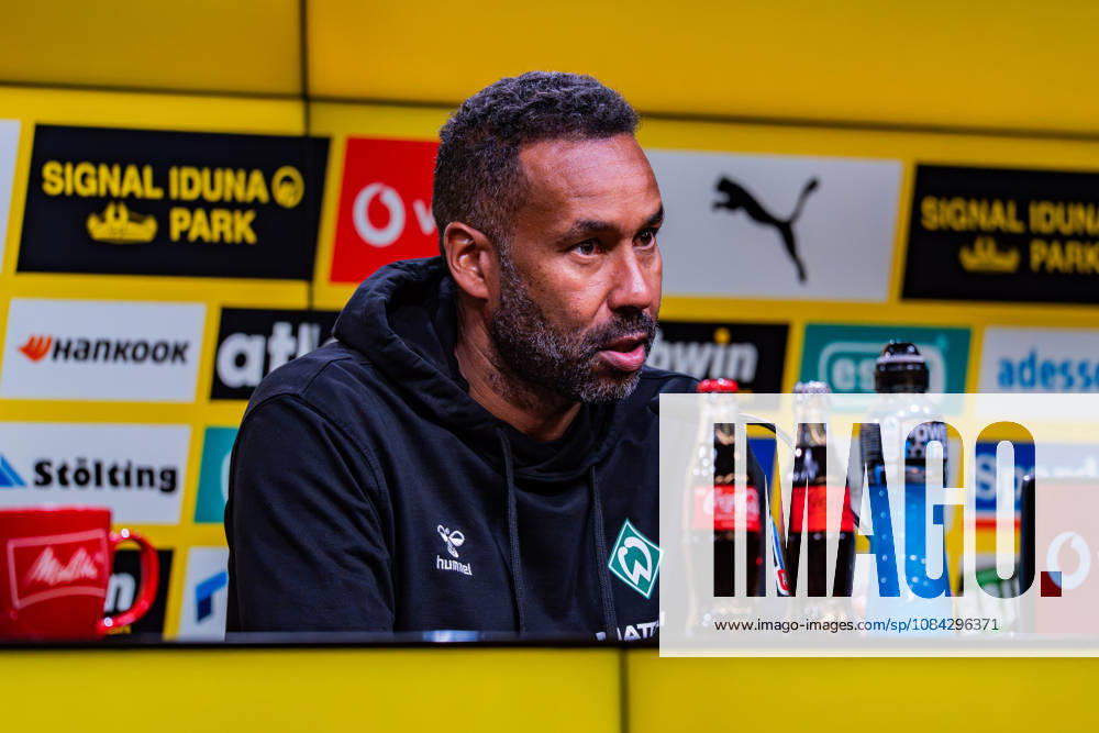 Bundesliga 1, Matchday 5, Borussia Dortmund vs. Werder Bremen on October 9, 2026; Postgame press conference with Niko Kovac and Daniel Thioune