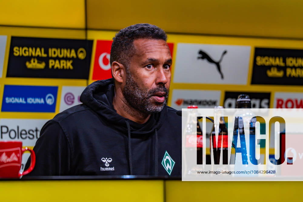 Bundesliga 1, Matchday 5, Borussia Dortmund vs. Werder Bremen on October 9, 2026; Postgame press conference with Niko Kovac and Daniel Thioune
