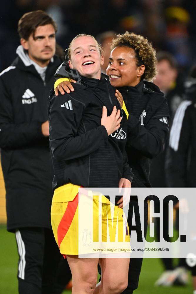 Belgium v Poland - FIFA Women s World Cup 2027 UEFA Qualifiers LEUVEN, BELGIUM - OCTOBER 09 : Dhont Elena forward of Belgium during the FIFA Women s World Cup 2027 UEFA European Qualifiers play-offs round 1 path 2 first leg match between Belgium and Poland on October 9, 2026 in Leuven, Belgium, 09 10 2026 Leuven Belgium