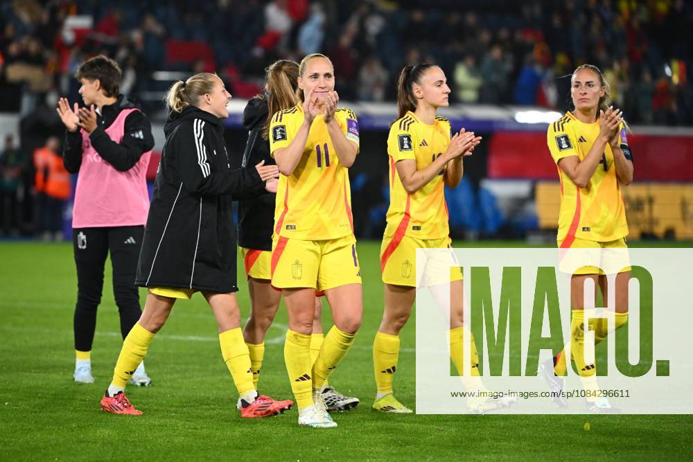 Belgium v Poland - FIFA Women s World Cup 2027 UEFA Qualifiers LEUVEN, BELGIUM - OCTOBER 09 : Dhont Elena forward of Belgium during the FIFA Women s World Cup 2027 UEFA European Qualifiers play-offs round 1 path 2 first leg match between Belgium and Poland on October 9, 2026 in Leuven, Belgium, 09 10 2026 Leuven Belgium