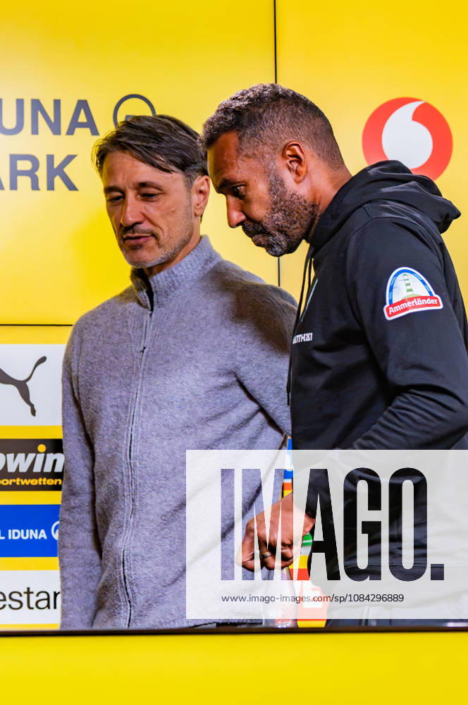 Bundesliga 1, Matchday 5, Borussia Dortmund vs. Werder Bremen on October 9, 2026; Postgame press conference with Niko Kovac and Daniel Thioune