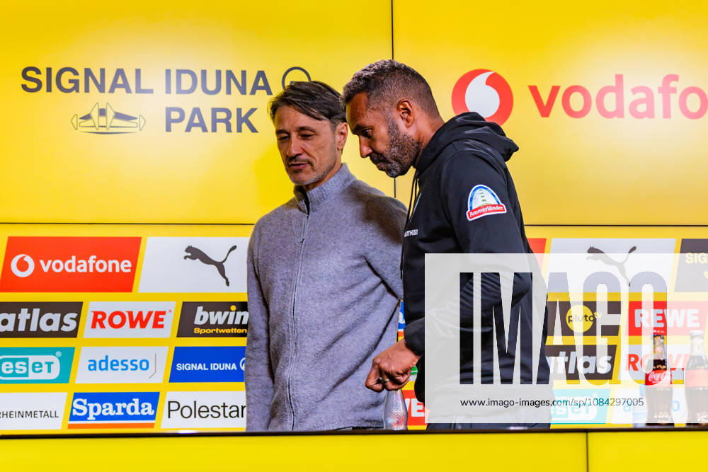 Bundesliga 1, Matchday 5, Borussia Dortmund vs. Werder Bremen on October 9, 2026; Postgame press conference with Niko Kovac and Daniel Thioune