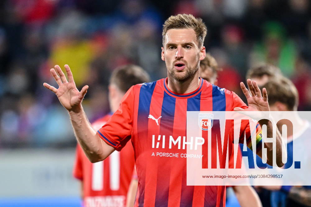 Patrick Mainka of 1 FC Heidenheim 1846 gestures during the 2. Bundesliga match between 1 FC Heidenheim and 1 FC Kaiserslautern at the Voith Arena on October 9, 2026, in Heidenheim an der Brenz, Germany Photo by Harry Langer DeFodi Images Patrick Mainka of 1 FC Heidenheim 1846 gestures during the 2nd Bundesliga match between 1 FC Heidenheim and 1 FC Kaiserslautern at Voith Arena on October 9, 2026, in Heidenheim an der Brenz, Germany. Photo by Harry Langer, DeFodi Images. DFB and DFL regulations prohibit any use of photographs as image sequences and or quasi-video. Photo by Harry Langer, DeFodi Images. DFB and DFL regulations prohibit any use of photographs as imSEQUENCES AND OR QUASI-VIDEO