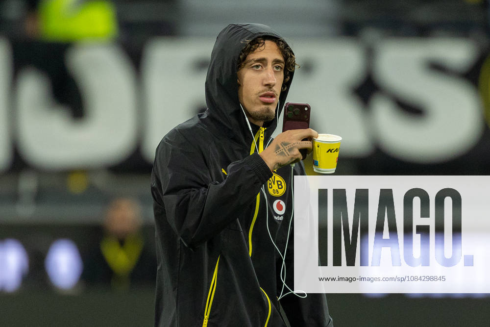 Dortmund, Germany, October 9, 2026, Fabio Silva of Borussia Dortmund watches during the Bundesliga 1 match between Borussia Dortmund and SV Werder Bremen at Signal Iduna Park in Dortmund. Photo by Joachim Bywaletz. DFB and DFL regulations prohibit any use of photographs as image sequences and or quasi-video.