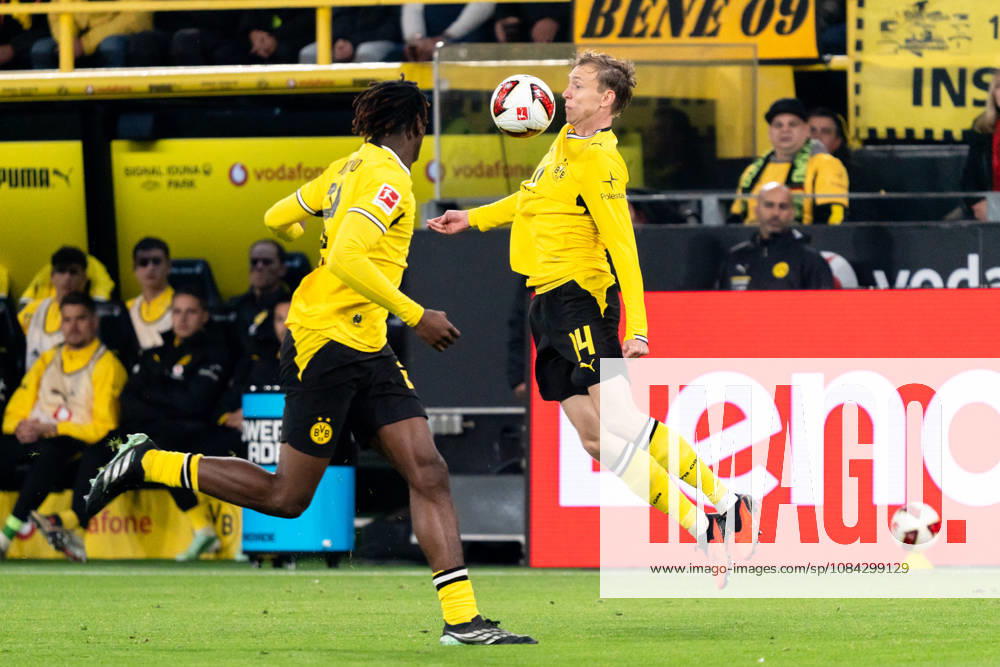 Germany 1 Bundesliga 2026–2027, Matchday 5: Borussia Dortmund vs. Werder Bremen, October 9, 2026, Signal Iduna Park, North Rhine-Westphalia, Maximilian Beier (Borussia Dortmund), 14