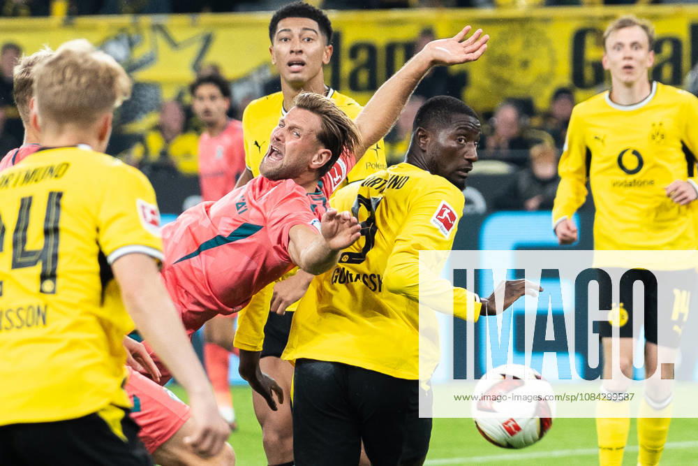 Germany 1 Bundesliga 2026–2027, Matchday 5: Borussia Dortmund vs. Werder Bremen, October 9, 2026, Signal Iduna Park, North Rhine-Westphalia; Niclas Füllkrug 10, Serhou Guirassy, Borussia Dortmund, 9