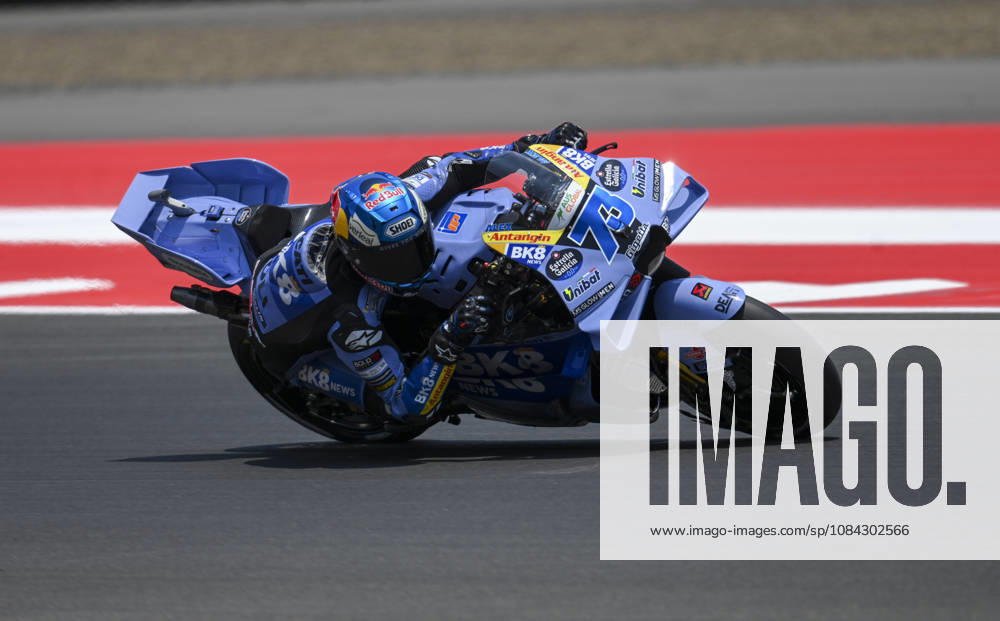 (261010) -- LOMBOK, Oct. 10, 2026 -- BK8 Gresini Racing MotoGP s Alex Marquez of Spain races during the qualifying 2 at the Pertamina Grand Prix of Indonesia 2026 at Mandalika International circuit in Lombok, Indonesia, Oct. 10, 2026. ) (SP)INDONESIA-LOMBOK-MOTOGP-GRAND PRIX OF INDONESIA-QUALIFYING 2 Zulkarnain