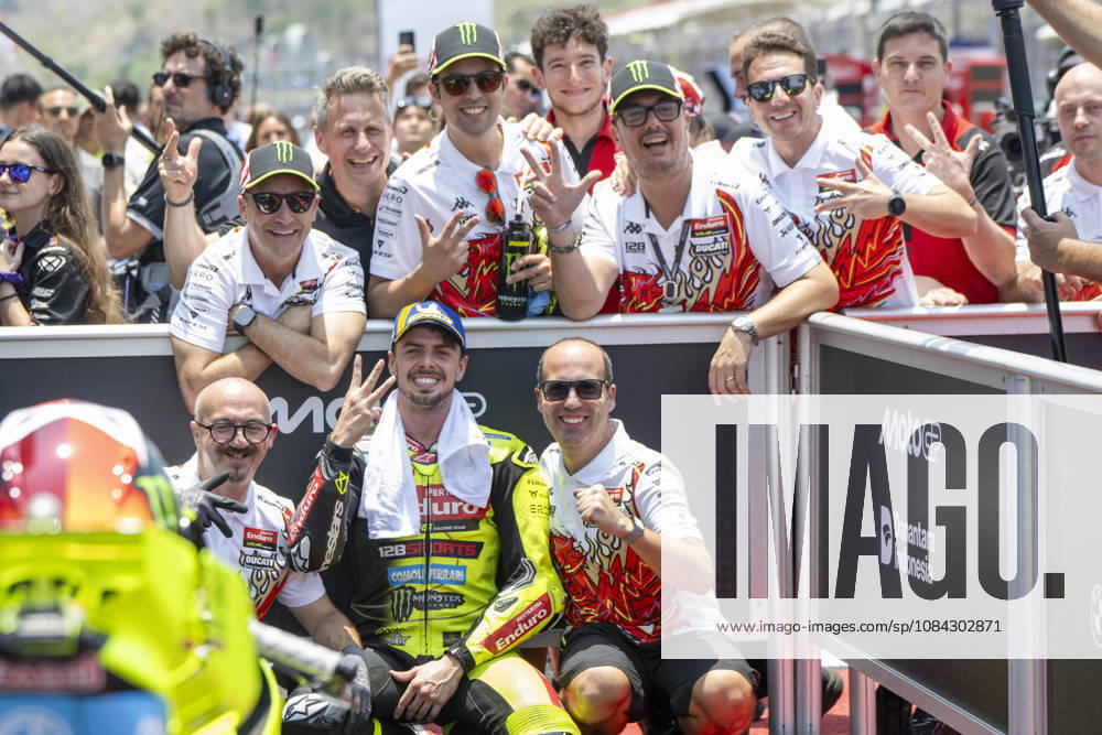 MOTO - MOTO GP - GRAND PRIX OF INDONESIA 2026 DI GIANNANTONIO Fabio (ita), Pertamina Enduro VR46 Racing Team, Ducati Desmosedici GP26, portrait celebrates his third of the qualifications during the 2026 MotoGP Pertamina Grand Prix of Indonesia on the Mandalika circuit from October 9 to 11, at West Nusa Tenggara, Indonesia - West Nusa TenggaraIndonesia