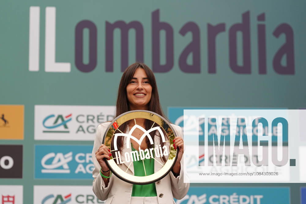 The trohpy during the 120th edition of the Il Lombardia, Tour of Lombardy cycling race, a 239 km one day race from Bergamo to Como on October 10, 2026, Italy.