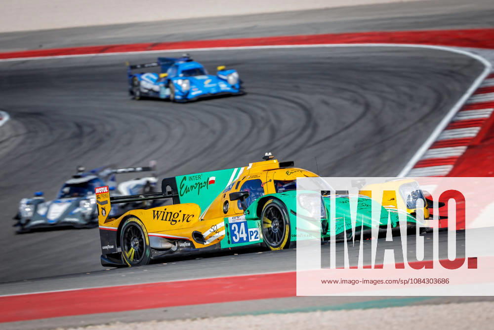 AUTO - ELMS - 4 HOURS OF PORTIMAO 2026 34 GARG Bijoy (usa), DE GERUS Reshad (fra), Inter Europol Competition, Oreca 07 - Gibson, LMP2, action during the 4 Hours of Portimao 2026, 6th round of the 2026 European Le Mans Series on the Autodromo Internacional do Algarve from October 8 to 10, 2026 in Portimao, Portugal - PortimaoPortugal