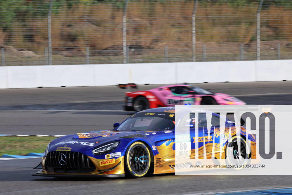Hockenheim, Germany, October 9–11, 2026; DTM 2026 Season Finale at the Hockenheimring; Saturday Qualifying; Pictured: Maro Engel (GER) 80; in the background: Matteo Cairoli (ITA) 14; Hockenheimring, Baden-Württemberg